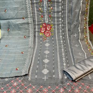 Pakistani Noor’s Unstitched party wear Code: 112