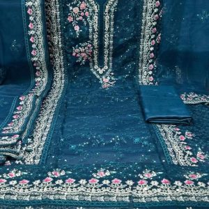 Pakistani Haniya Inspired Unstitched party wear Code: 207